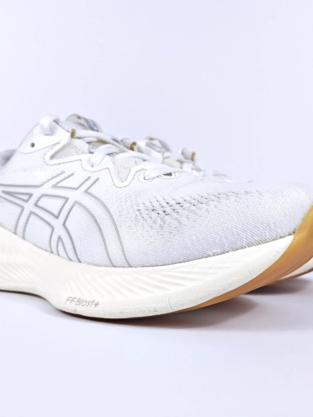 Asics Gel Cumulus 25 Womens 8 Neutral Cushioned Road Running Shoes White